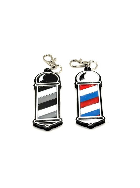 NFC Barber Keychain – Tap.Share.Connect.