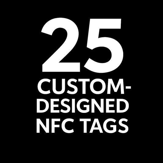 25 Custom NFC Keychains