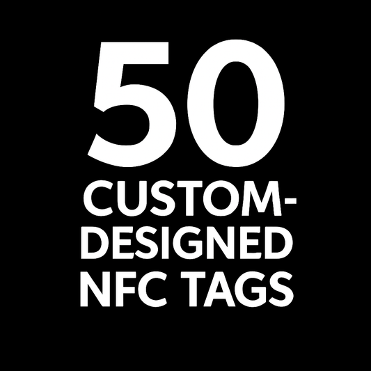 50 Custom NFC Keychains