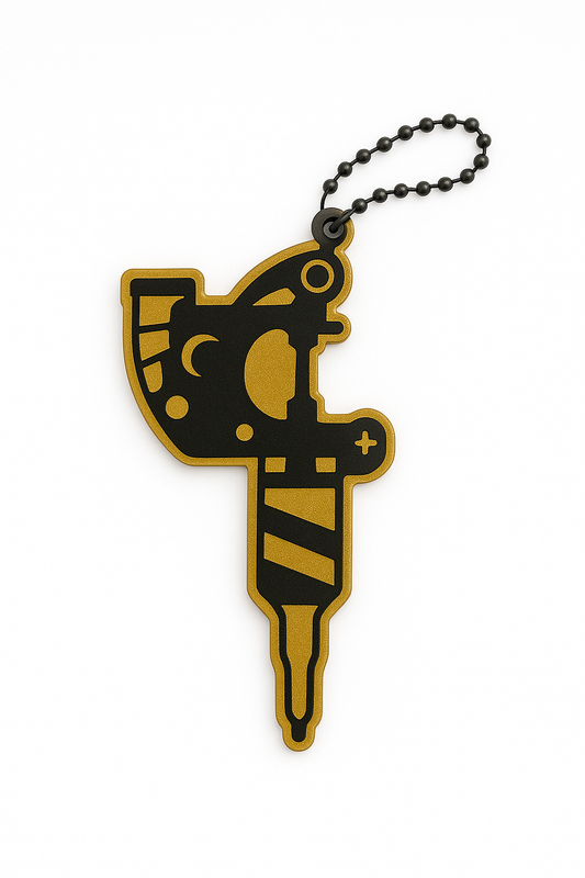 🖊️ Tattoo Gun NFC Keychain – ✅ Free Shipping | 📱 Works with All Phones